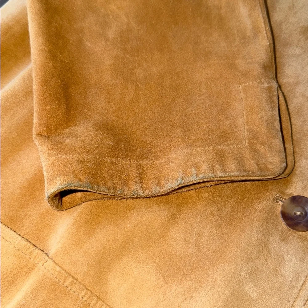 Loro Piana Camel Suede Leather Jacket - Picture 5 of 13